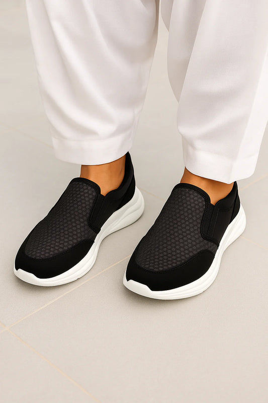 FlexStride Sneakers |FS-103-BLK-MSH