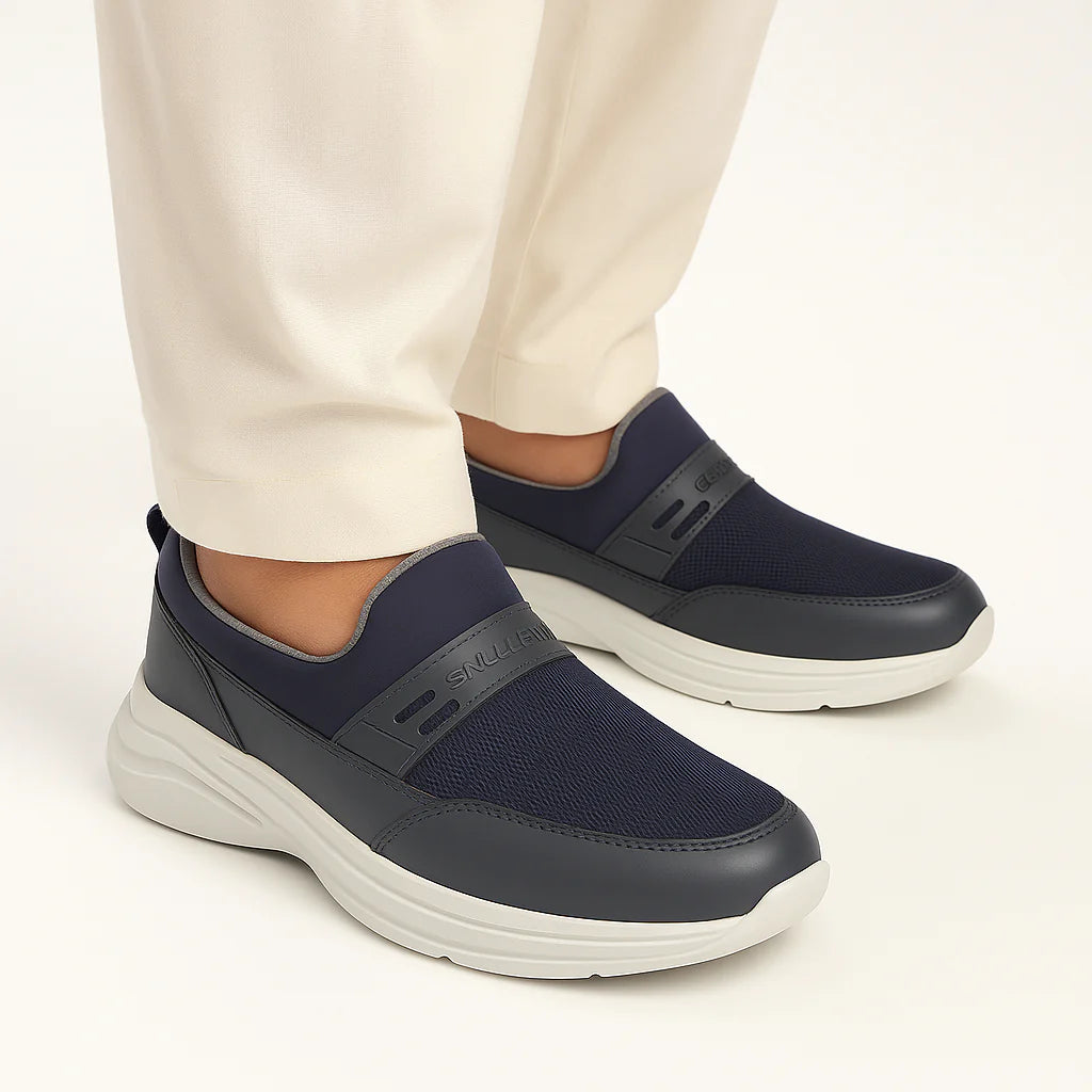 FlexStride Sneakers |FS-104-GRY-NVY