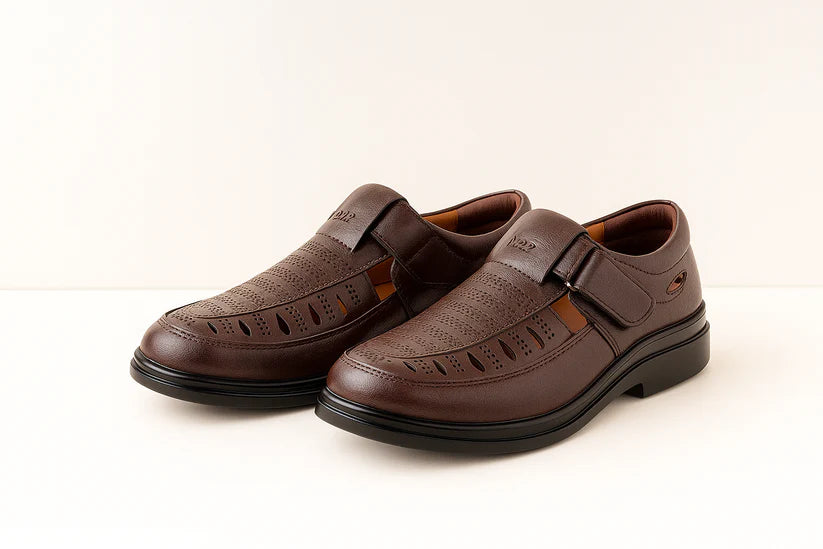Comfort Band Sandals|CBS-108-BRN